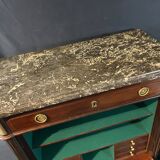 18th-century solid mahogany Louis XVI secretary