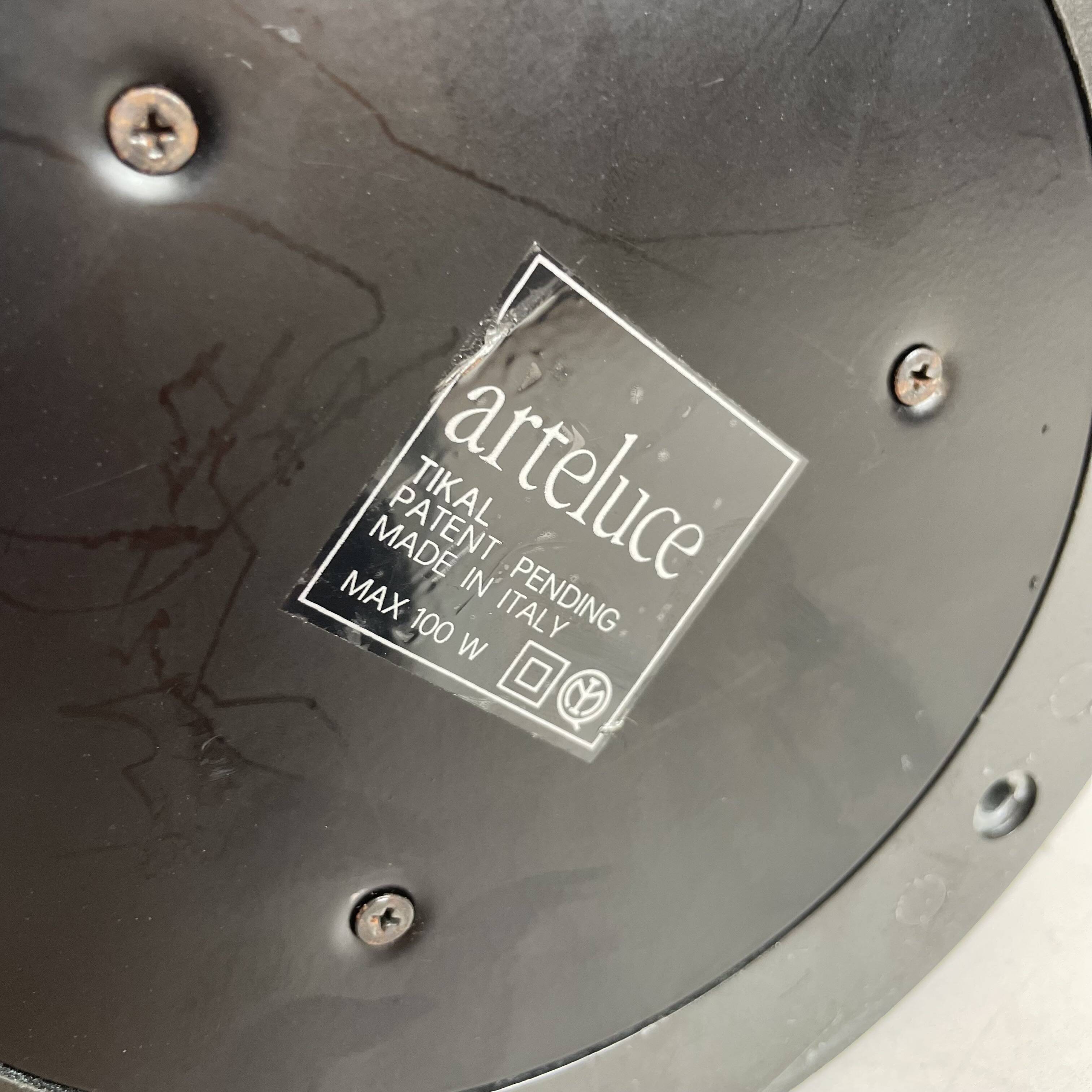 TIKAL Postmodern Table Lamp by PG Ramella for Arteluce, 1980s