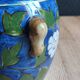 Mélarti Porcelain Vase with Lid - Hand-Painted Covered Pot
