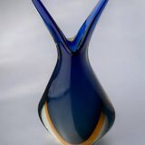 Fish Vase by Flavio Poli, Murano Glass, 1970