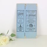 Old cardboard pharmacy medicine box, 1920/1930