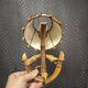 Pair of wall sconces in rattan