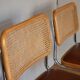 4 chaises Cesca B32 de Marcel Breuer années 70