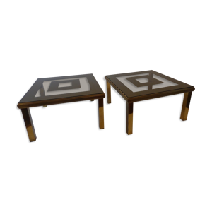 tables basses laiton