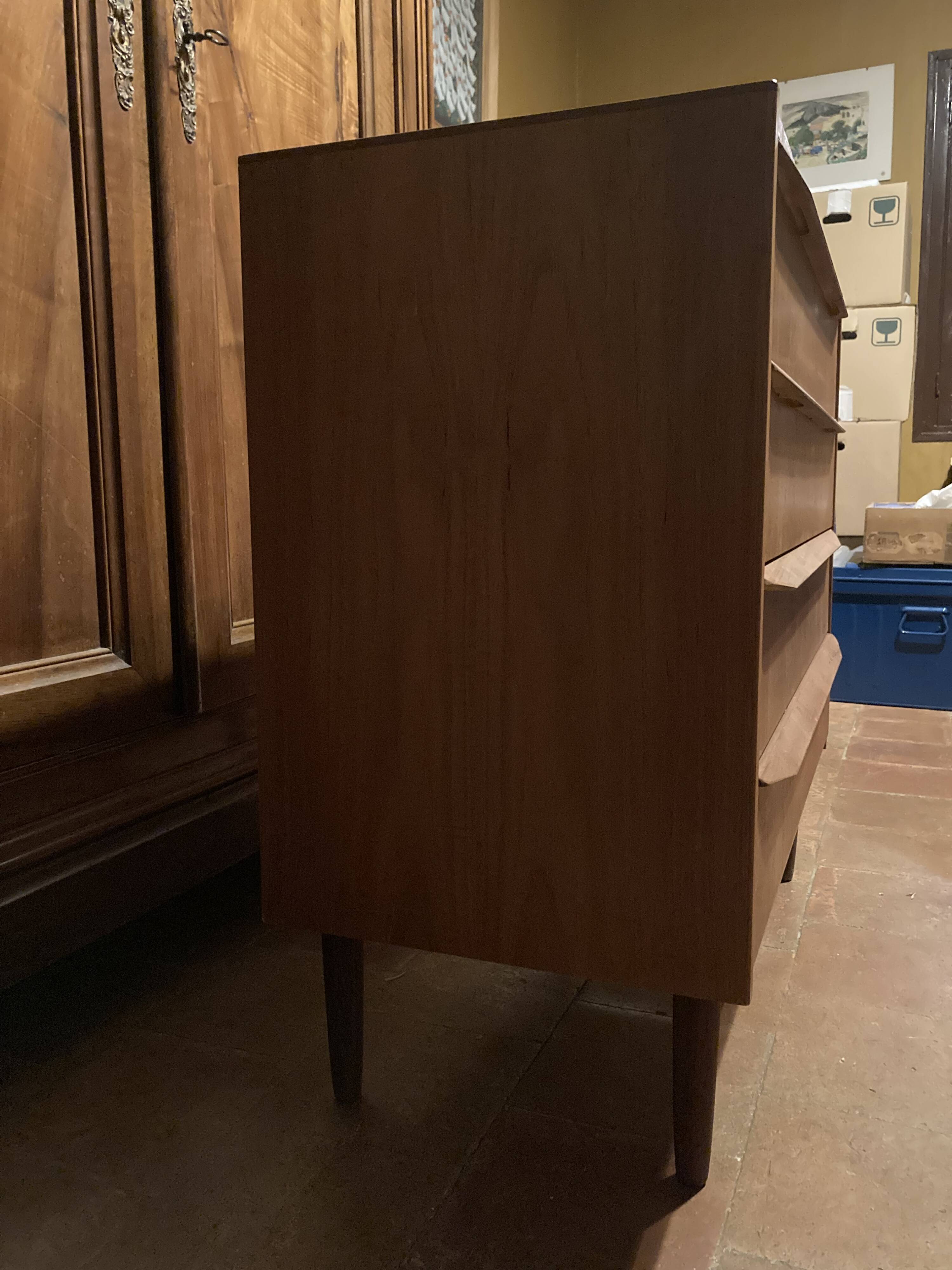 Vintage Scandinavian style chest of drawers