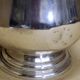 Italian hotel teapot made of silver metal