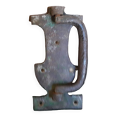 Poignée de porte de grange fer forgé