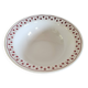 Round Italian porcelain dish