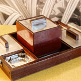 Mahogany smoking kit, 50s