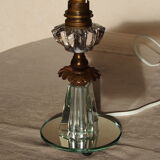 Glass lamp stand