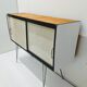 Vintage enfilade in formica / Eiffel feet / sideboard storage cabinet