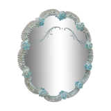 Venetian mirror Murano 1950 53x58cm