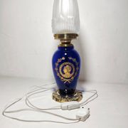 Lampe de table en verre. Espagne, années 1940.