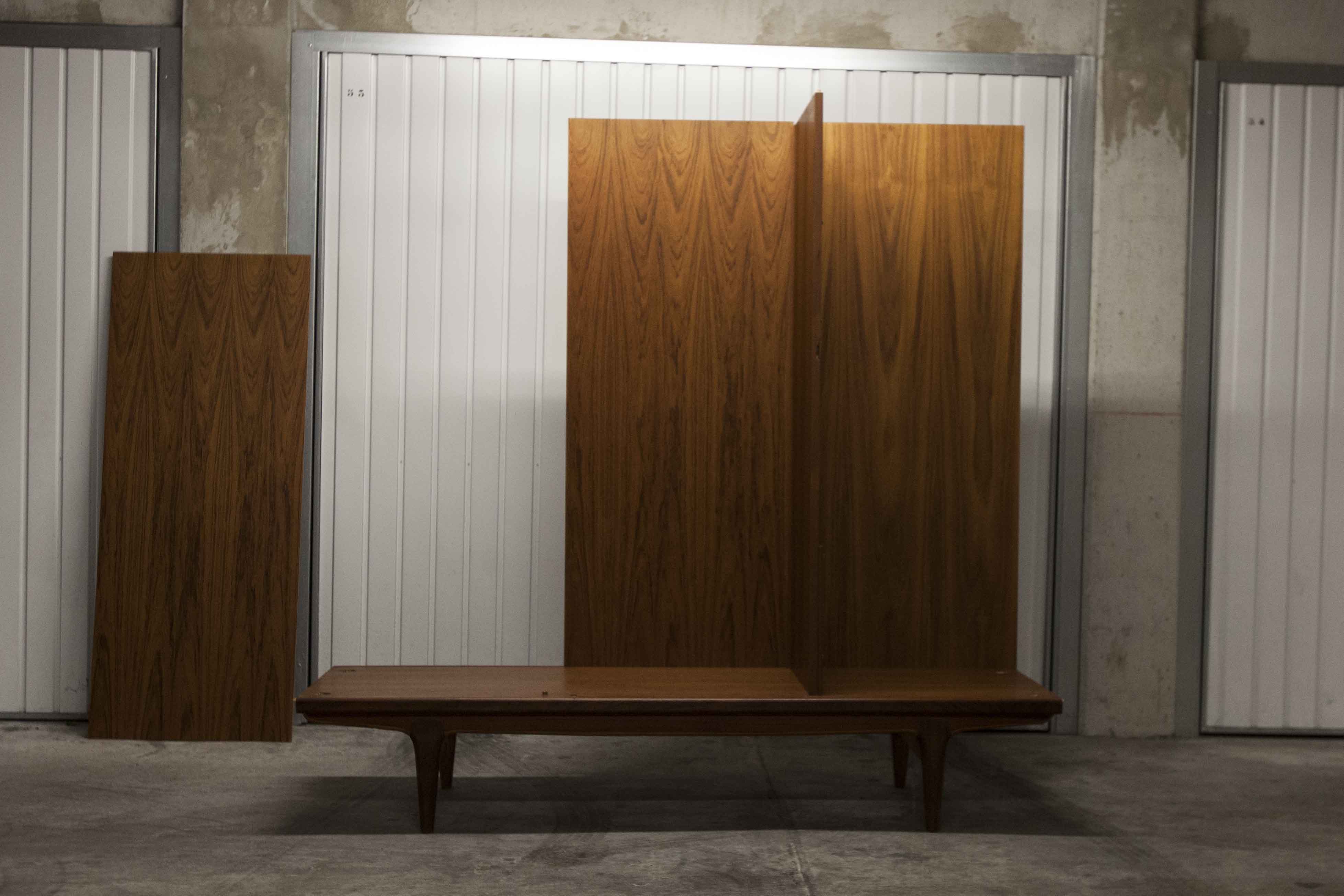 Scandinavian wardrobe 1960 Simat teak