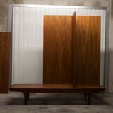 Scandinavian wardrobe 1960 Simat teak
