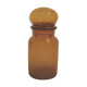 Old vintage old smoked amber apothecary pot 22 cm