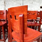Set of 20 1980s vintage bistro bar stools