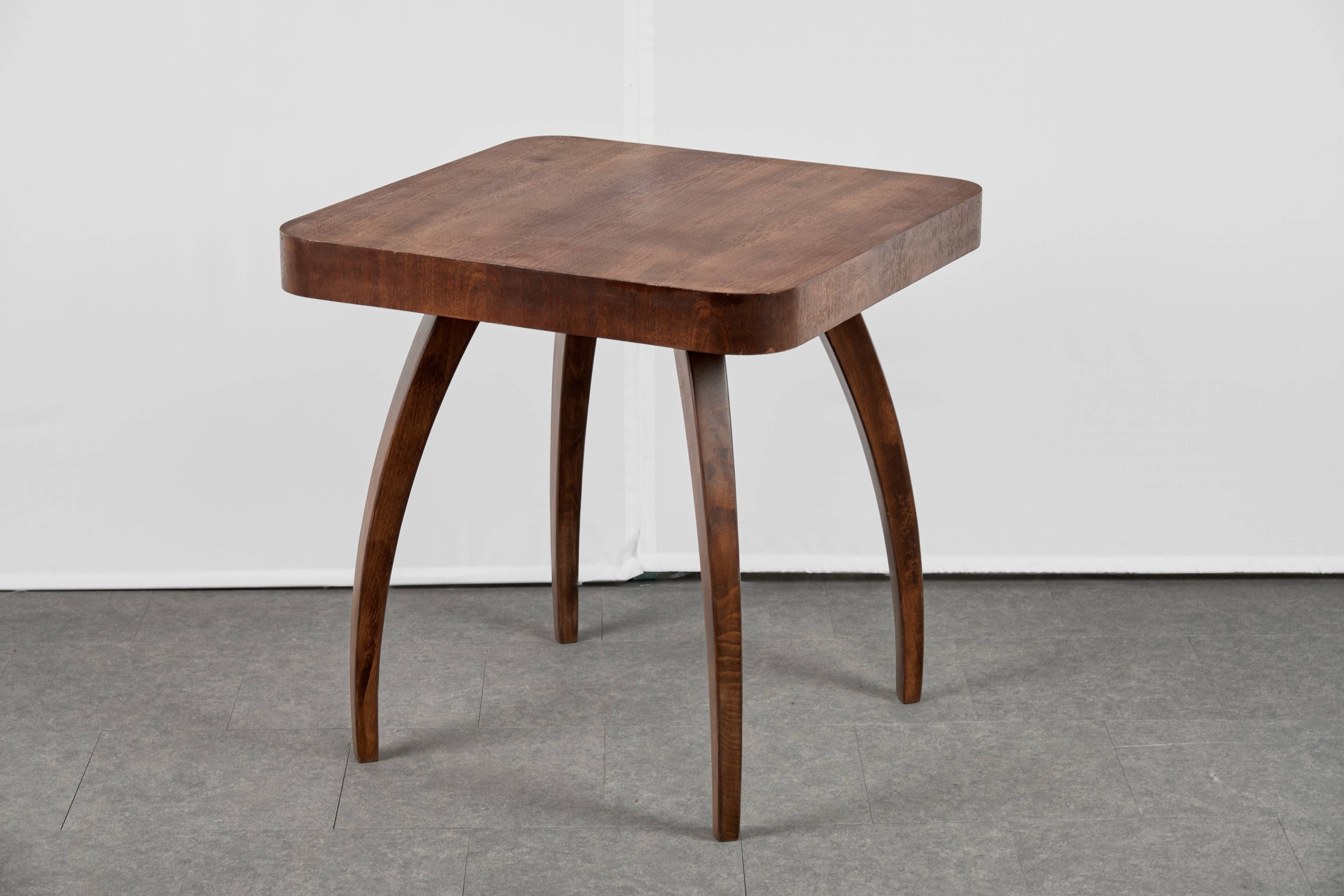 Art Deco Coffee Table by Jindřich Halabala, 1954, Czechoslovakia