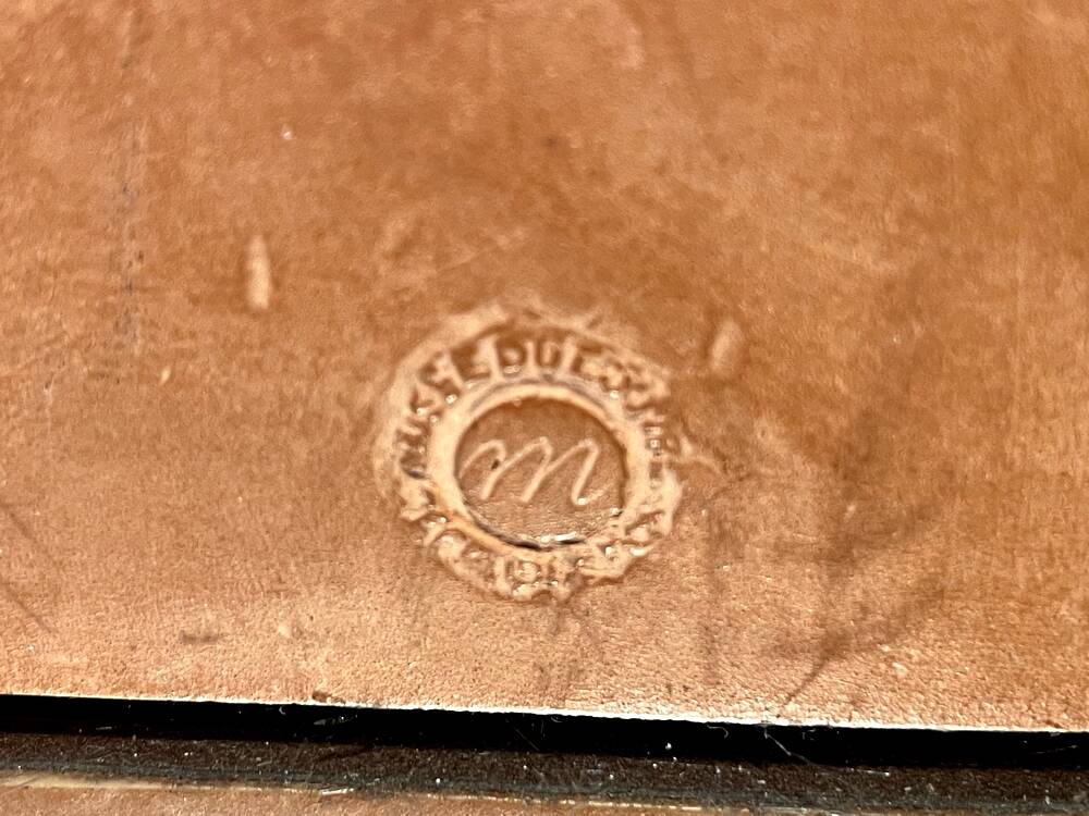 Virgin and child after jean dubois in resin louvre museum