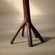 Solid wood side table, Art-Populaire, Auvergne, 19th century