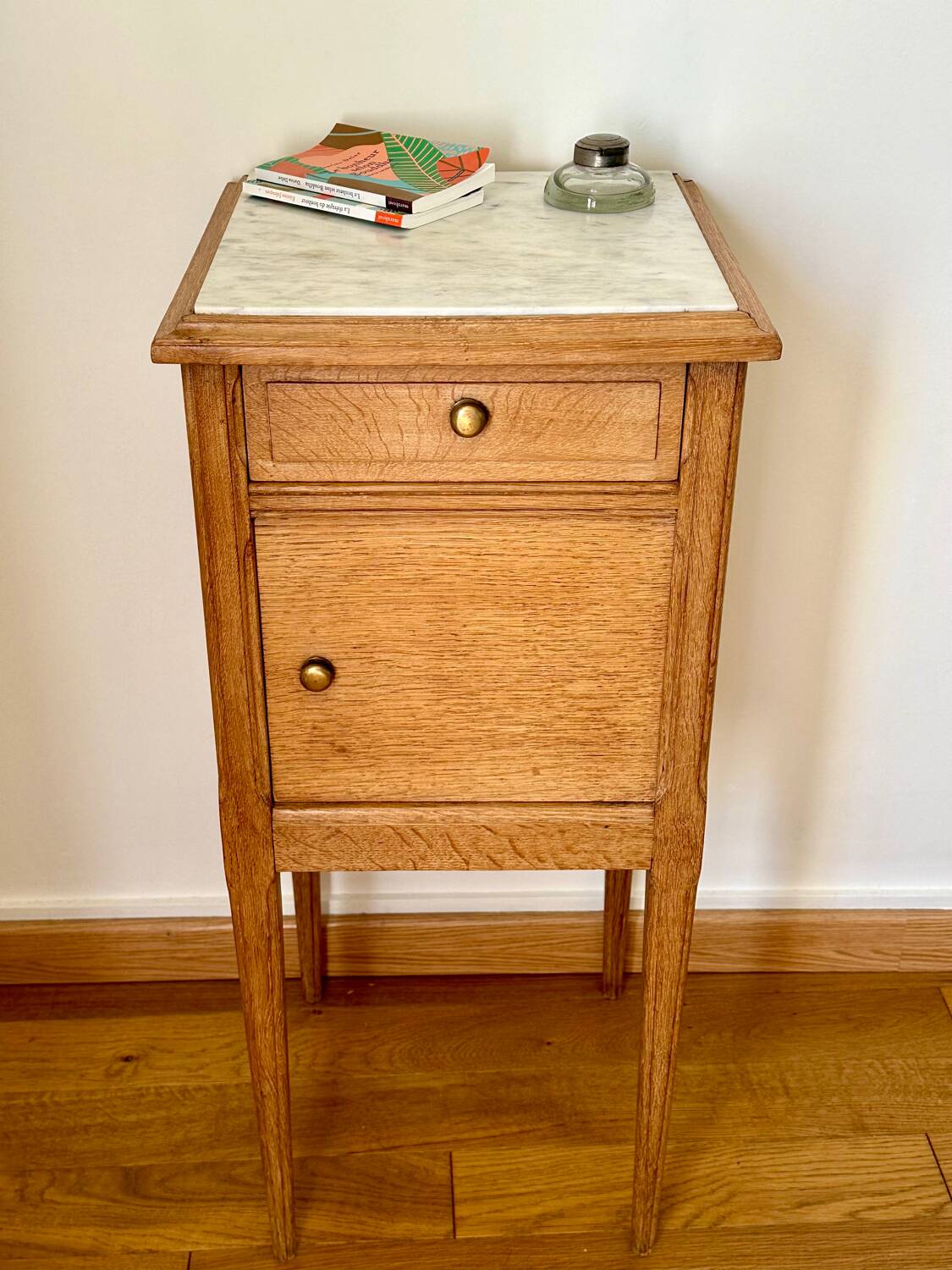 Antique bedside table