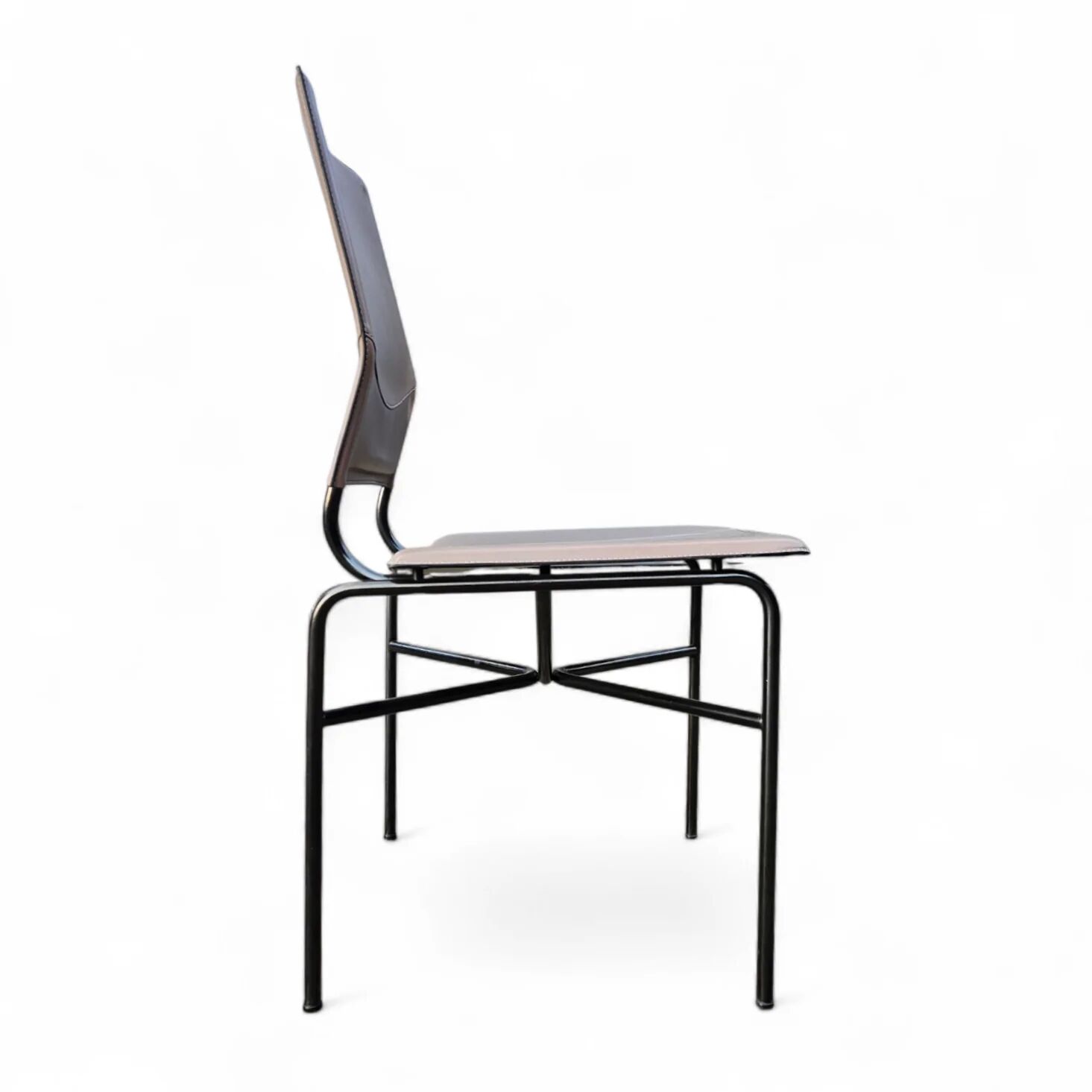 6 x dining chairs designed by Ross Littell / Matteo Grassi
