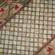 Old American Carpet Hooked handmade 88cm x 210cm 1880s, 1B509