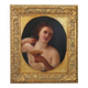 Mythological Figure Of Maenad, Oil Painting On Canvas, Italy 19th Century