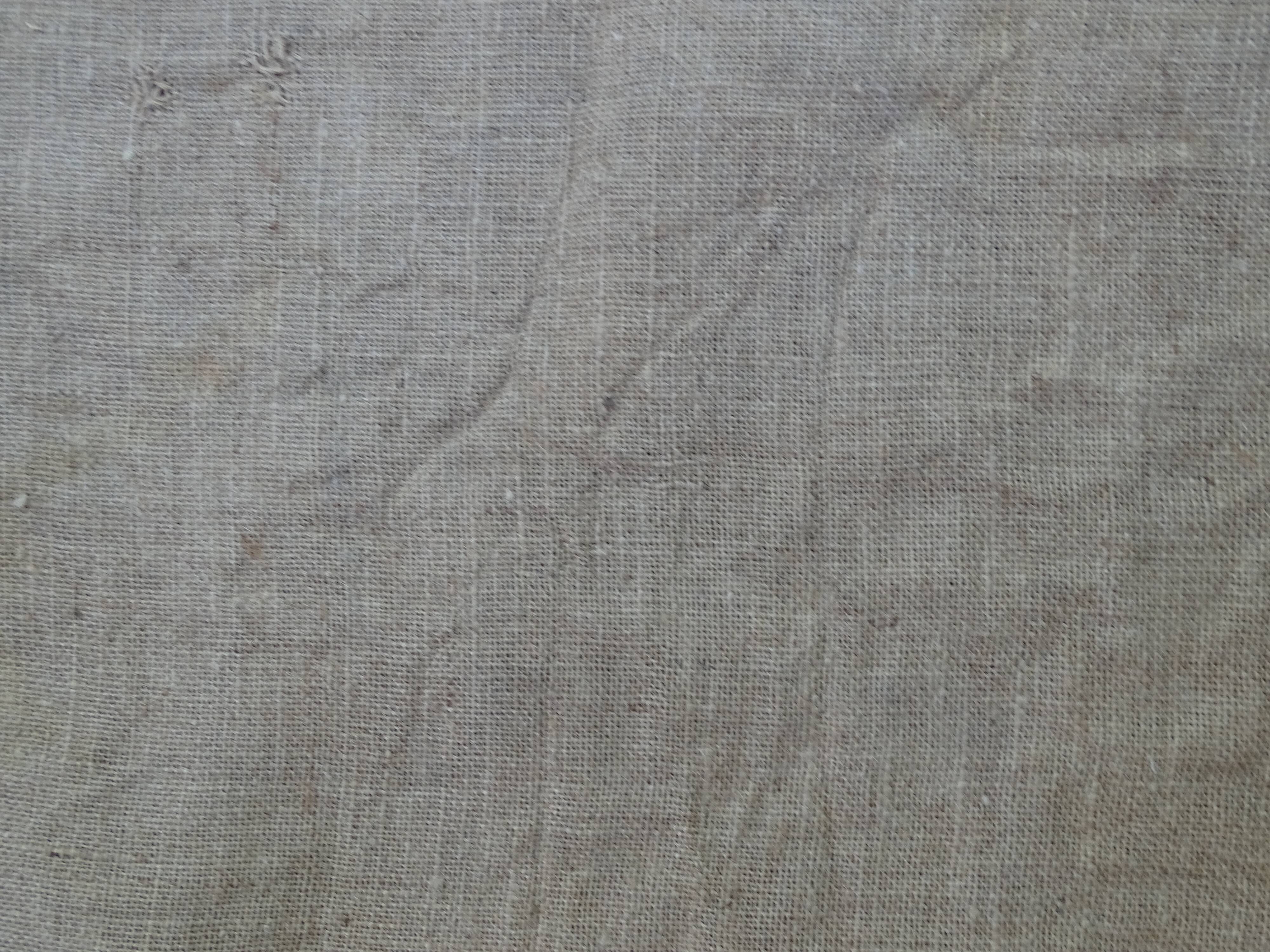 Burlap bag, train décor for the company ZPC