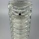 60s 70s wall lamp Limburg Germany Wall Sconce Ice Glass Chrome Space Age