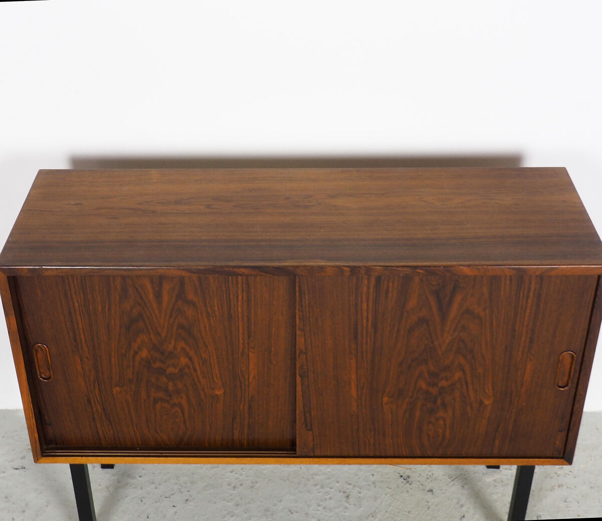 Danish rosewood sideboard with sliding doors HG furniture, 1960's