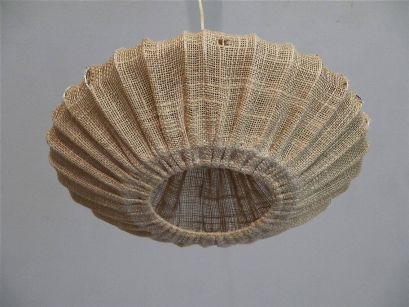 Danish cocoon suspension in teak and canvas 1950