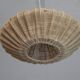 Danish cocoon suspension in teak and canvas 1950