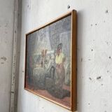 Peinture à l’huile A.Simard 1945