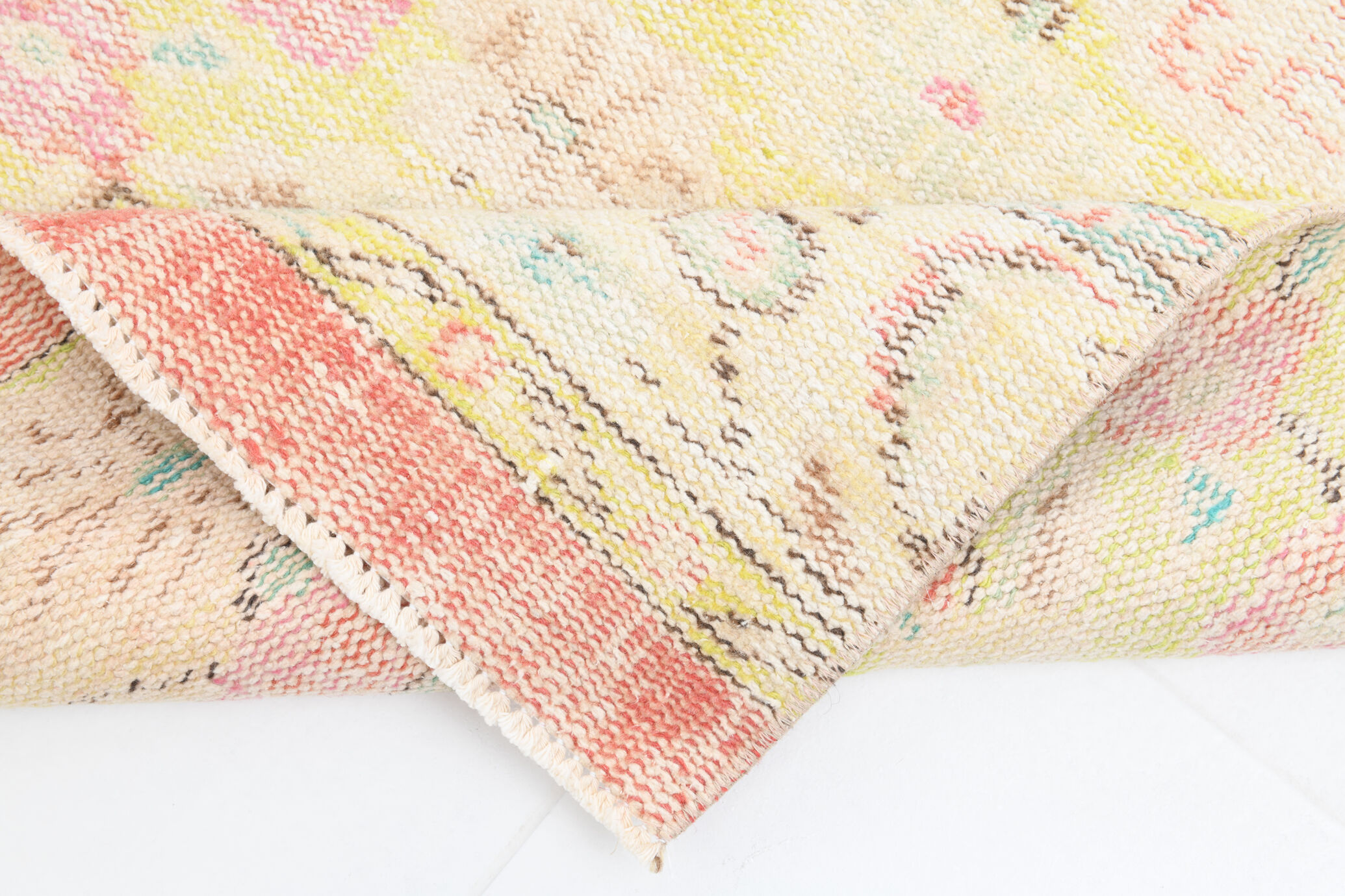 Southwestern vintage runner rug 297x75cm