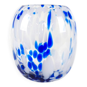 Glass vase, Danish design, 1960s, made in Denmark