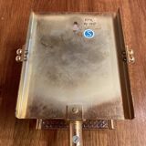 Pair of glass wall lights in Scandinavian design from the 1950s.