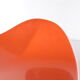 Tabouret vintage orange space age par Casala, 1960