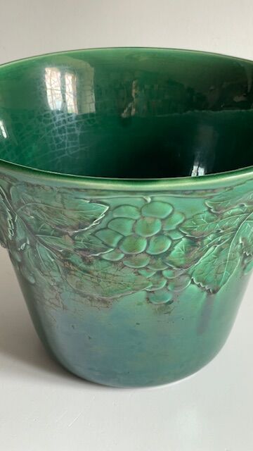 Cache-POT Barbotine GIEN Vintage
