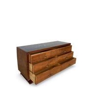 An art deco Italian chest of drawers, Italy 1950s