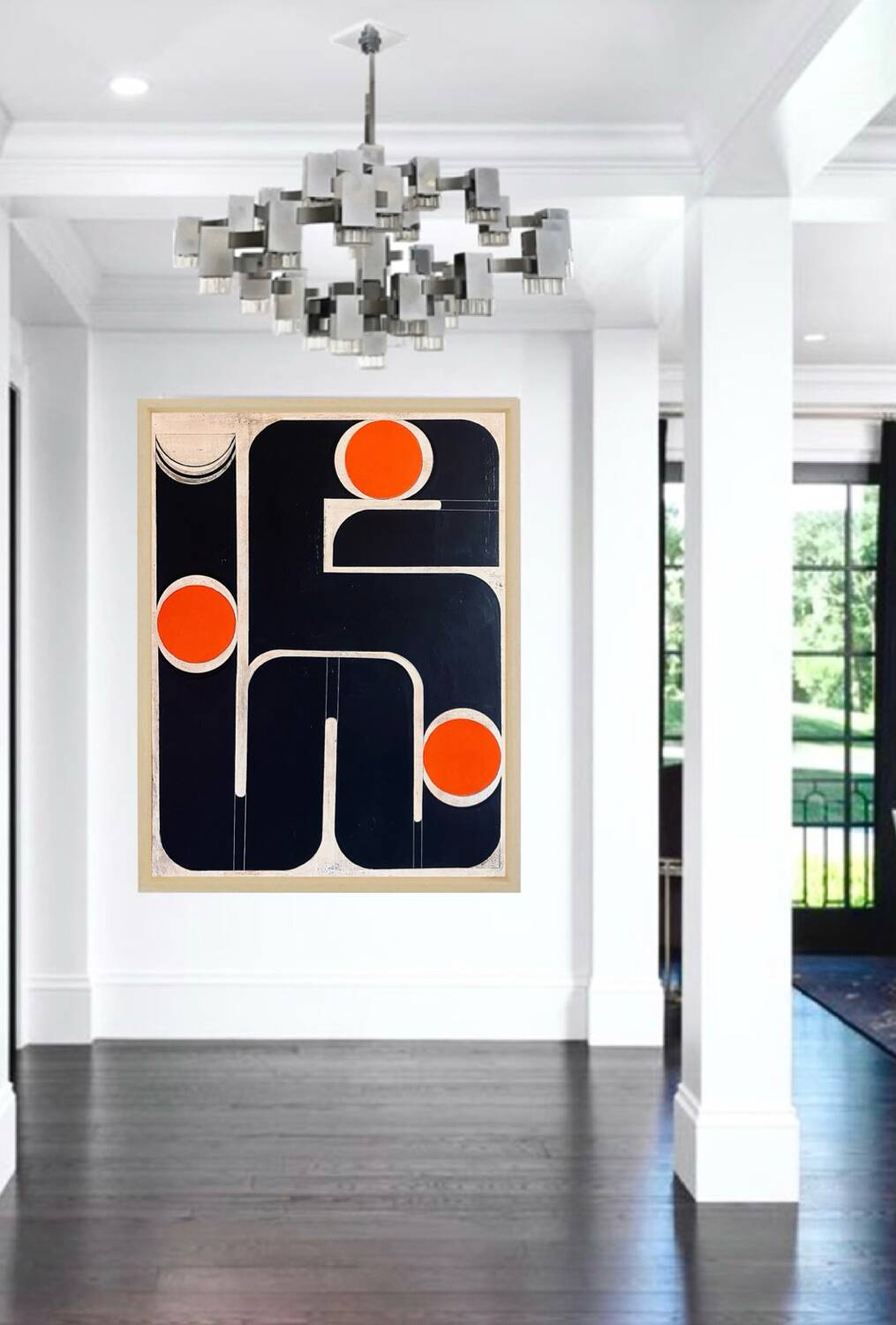 Olisch Table "Orange Mecanik" Bauhaus series