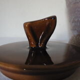 Jar or candy with lid ceramic