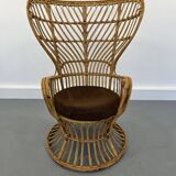 Wicker Chair by Gio Ponti and Lio Carminati, 1960s