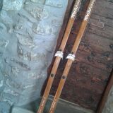 Pair of nordic touring skis