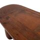 Vintage African hand-carved wooden Senufo stool bench design