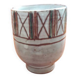 Vintage Vallauris vase by Jean Rivier