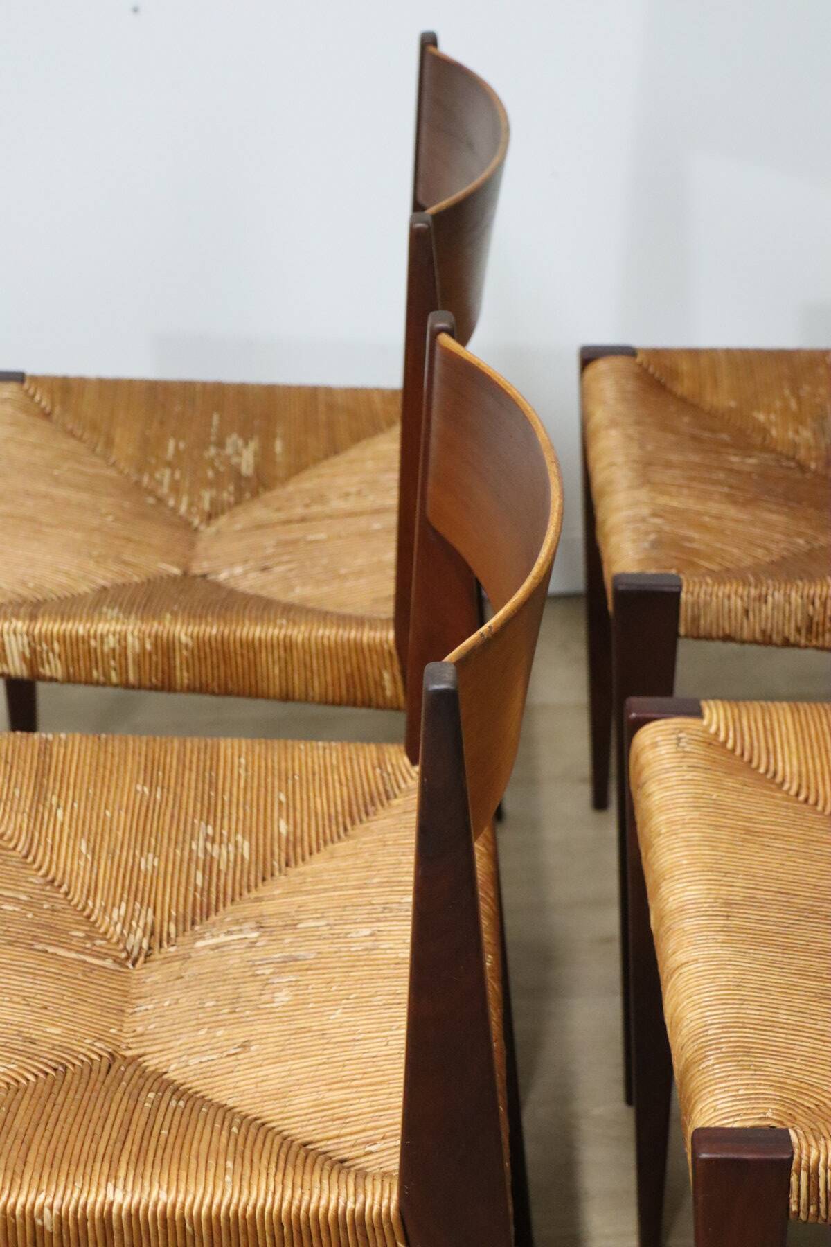 Set of 4 Scandinavian chairs, "Pia" model, by Poul Cadovius, 1960
