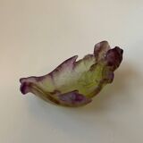 DAUM - Small Iris (Violet) ring cup or cup