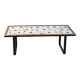 Modernist coffee table in glazed ceramic, circa 1960