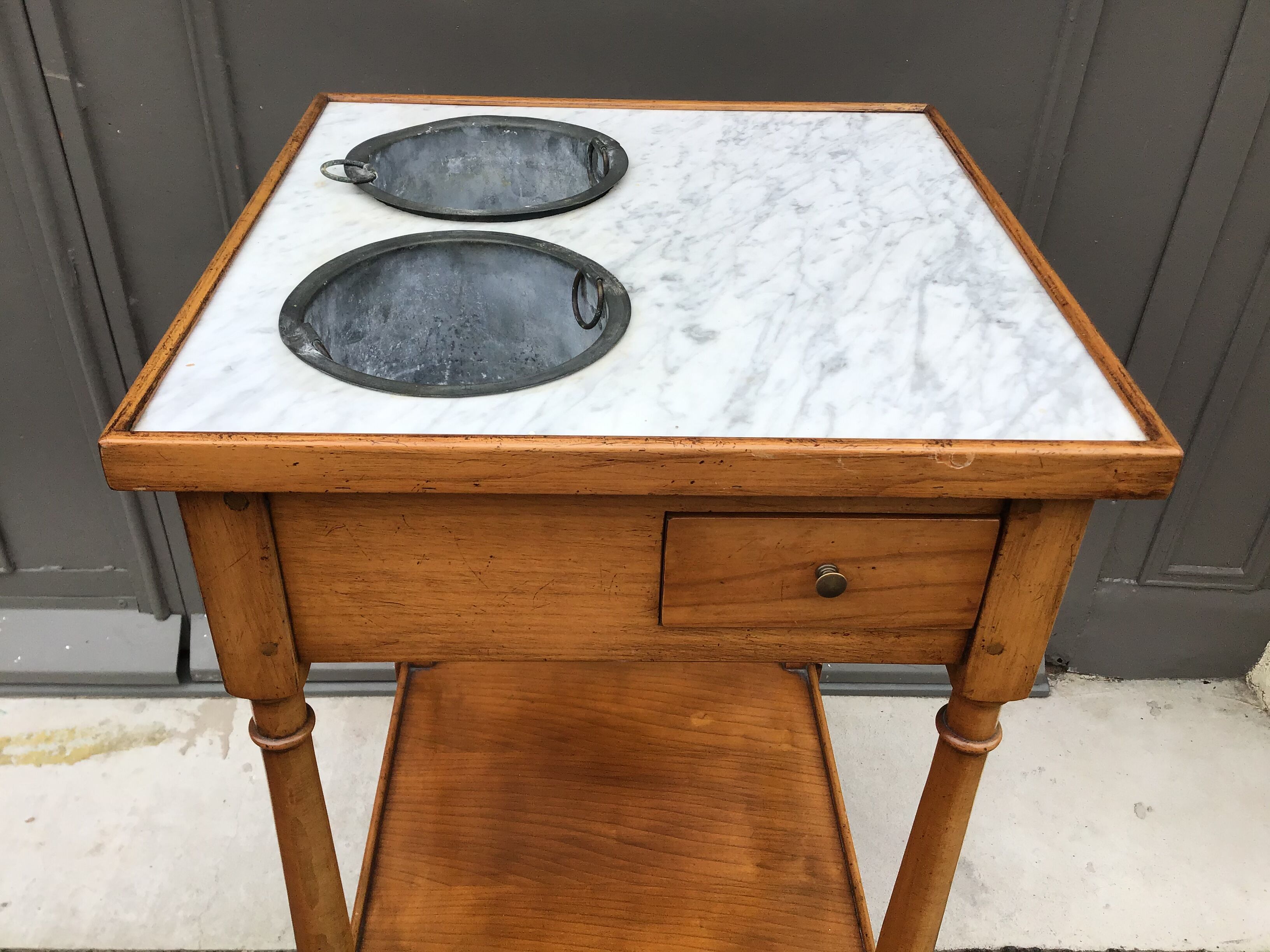 Louis XVI style plant door